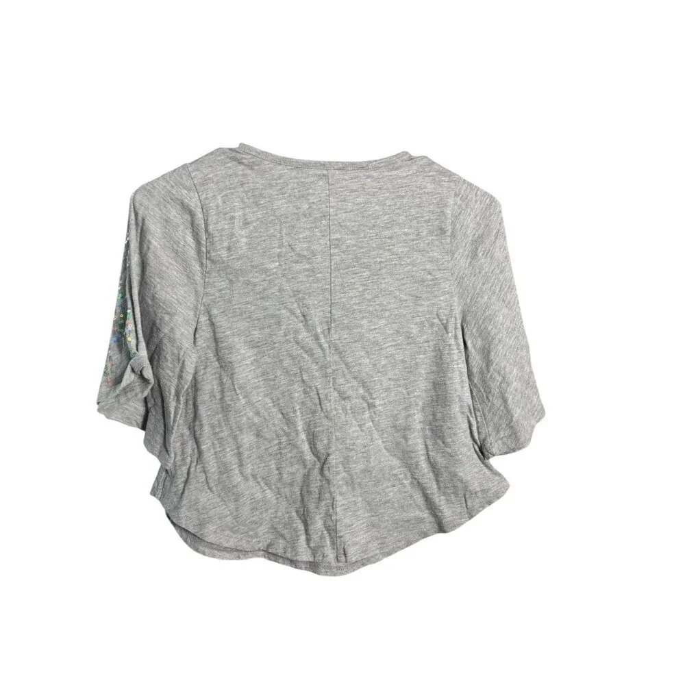 Justice Girls Gray Top